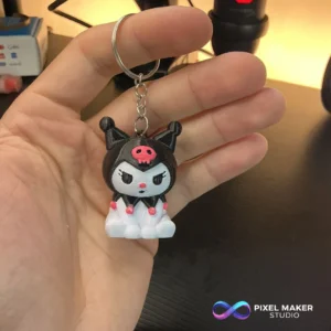 Kuromi - Hello Kitty Chaveiro