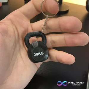 Peso Kettlebell 20kg ou GYM - Chaveiro
