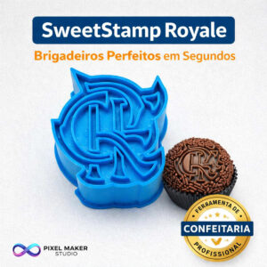 Ejetor de Brigadeiro Flamengo CRF - SweetStamp Royale