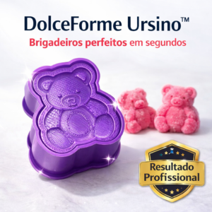 Molde Ejetor de Doce - Ursinho DolceForme Ursino™