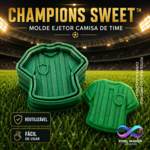 Ejetor de Brigadeiro Camisa de Time
